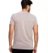 US2229 US Blanks Tri-Blend Jersey Tee in Tri brown back view