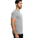 US2229 US Blanks Tri-Blend Jersey Tee in Tri grey side view