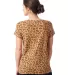 Alternative Apparel 01940E1 Ladies Ideal Vintage T in Leopard back view