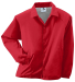 3100 Augusta Sportswear Nylon Coach's Jacket - Lin in Red front view