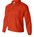 3100 Augusta Sportswear Nylon Coach's Jacket - Lin in Orange side view