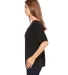 BELLA 8816 Womens Loose T-Shirt in Black speckled side view