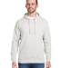 8815 J. America - Tailgate Hooded Sweatshirt in Oatmeal heather front view