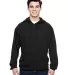 8815 J. America - Tailgate Hooded Sweatshirt BLACK front view