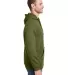 8815 J. America - Tailgate Hooded Sweatshirt OLIVE side view