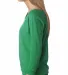 Next Level 6951 Terry Raw-Edge 3/4-Sleeve Raglan in Envy side view