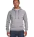 8620 J. America - Cloud Fleece Hooded Pullover Swe OXFORD front view