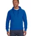 8620 J. America - Cloud Fleece Hooded Pullover Swe ROYAL front view