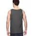 39TKR Fruit of the Loom 5 oz., 100% Heavy Cotton H CHARCOAL GREY back view