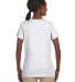 29W JERZEES - Ladies' DRI-POWER 50/50 T-Shirt WHITE back view