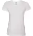 29W JERZEES - Ladies' DRI-POWER 50/50 T-Shirt WHITE front view