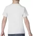 5100P Gildan - Toddler Heavy Cotton T-Shirt in White back view