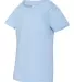 5100P Gildan - Toddler Heavy Cotton T-Shirt in Light blue side view