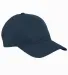Big Accessories BX880 6-Panel Unstructured Hat in Navy front view