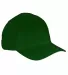 BX034 Big Accessories 5-Panel Brushed Twill Cap in Forest front view
