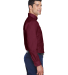 D620 Devon & Jones Men's Crown Collection Solid Br in Burgundy side view