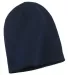 BA519 Big Accessories Slouch Beanie in Navy front view