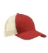 EC7070 econscious Eco Trucker Organic/Recycled in Picante/ oyster front view