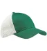 EC7070 econscious Eco Trucker Organic/Recycled in Green/ white front view