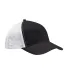 EC7070 econscious Eco Trucker Organic/Recycled in Black/ white front view