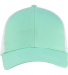 EC7070 econscious Eco Trucker Organic/Recycled in Mint/ white front view