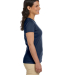 EC3000 econscious Ladies' 4.4 oz., 100% Organic Co in Navy side view