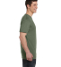 EC1080 econscious 4.25 oz. Blended Eco T-Shirt in Asparagus side view