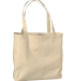 EC8001 econscious Organic Cotton Large Twill Tote in Oyster front view