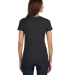 EC3800 econscious Ladies' 4.25 oz., Blended Eco T- in Charcoal/ black back view