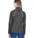 78174 North End Gravity Ladies' Performance Fleece CARBON HEATHER back view