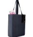 120 Gemline All-Purpose Tote in Navy front view