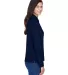 78192 Core 365 Pinnacle Ladies' Performance Long S CLASSIC NAVY side view