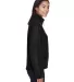 78190 Core 365 Journey  Ladies' Fleece Jacket BLACK side view