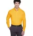 88193 Core 365 Operate  Men's Long Sleeve Twill Sh CAMPUS GOLD front view