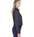 78193 Core 365 Ladies' Operate Long-Sleeve Twill S CARBON side view