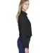 78193 Core 365 Ladies' Operate Long-Sleeve Twill S BLACK side view