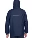 88189T Core 365 Men's Tall Brisk Insulated Jacket CLASSIC NAVY back view