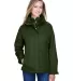 78205 Core 365 Ladies' Region 3-in-1 Jacket with F FOREST front view