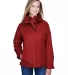 78205 Core 365 Ladies' Region 3-in-1 Jacket with F CLASSIC RED front view