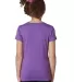Next Level 3712 The Princess CVC in Purple berry back view