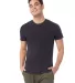 Alternative Apparel 4850 Men's Heritage Distressed in Smoke reactive front view