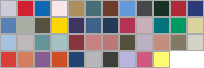 4980 swatch palette