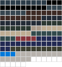 874 swatch palette