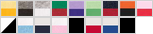 RS1004 swatch palette