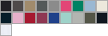 RS3302 swatch palette