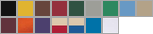 8808 swatch palette