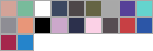 6733 swatch palette