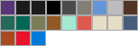 EC7070 swatch palette